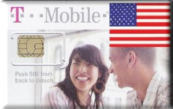 US T-Mobile SIM $20, pay by the day
