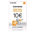 France Orange 500MB/14days data refill