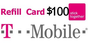 T-mobile refill, US$100