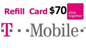 T-mobile refill US$70