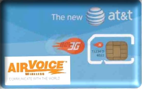AT&T/AirVoice SIM Card