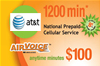 Airvoice refill PIN, $100