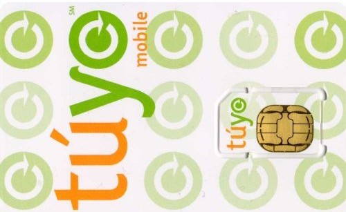 Tuyo mobile SIM card with $10 credit