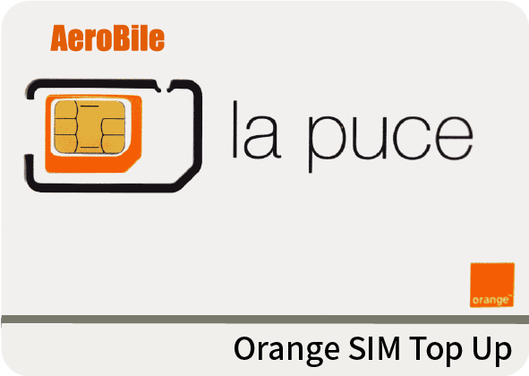 France Orange topup-3GB/30days data