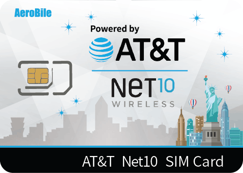 USA AT&T Net10 SIM card 88 days unlimited voice & data