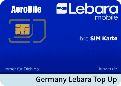 Germany Lebara topup €5