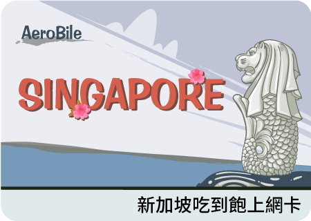 (翔星卡) 新加坡高速上網卡1GB或2GB高速流量(可熱點分享)(C)