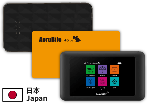 Japan Docomo WIFI router rental