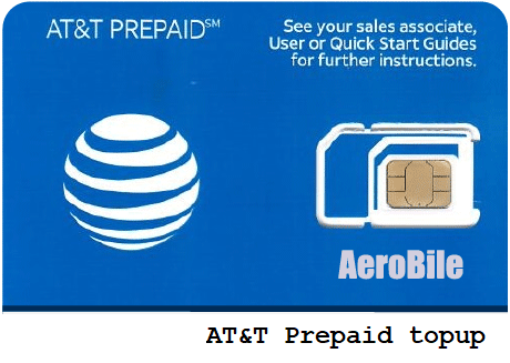 USA AT&T Prepaid refill