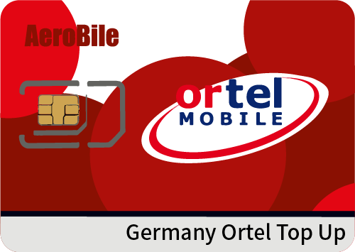 Germany Ortel topup €10,€15,€20 - Europe - Germany Sim & Topup -  AeroBile翔翼通訊