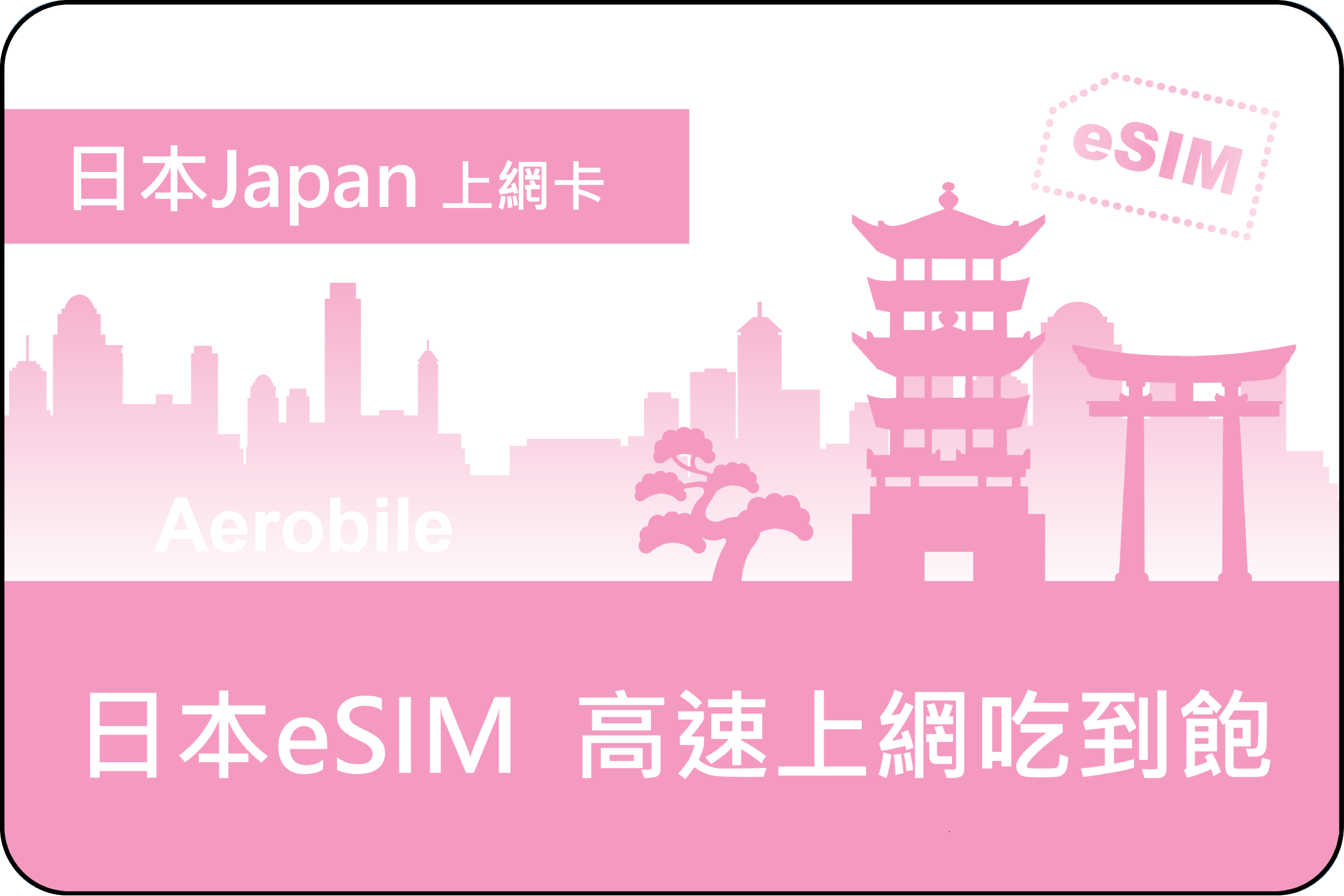 eSIM Japan high-speed SIM