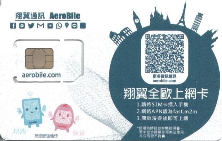 Europe Data sim
