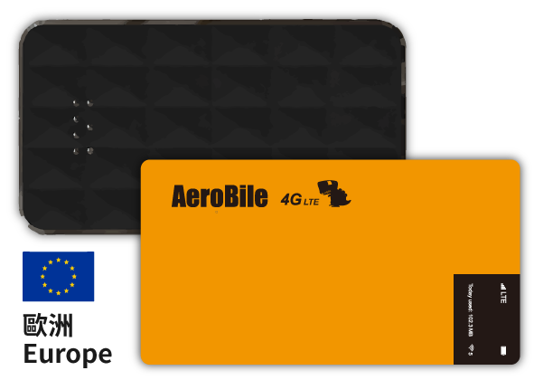 Europe AeroBile WIFI router rental-unlimited data