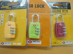 TSA-safe lock