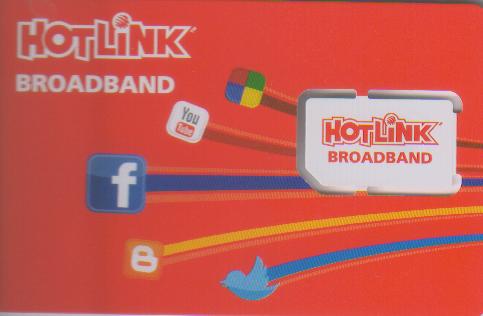馬來西亞 Hotlink 預付卡上網通話卡