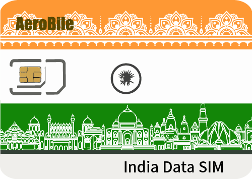 India 8 days unlimited SIM card
