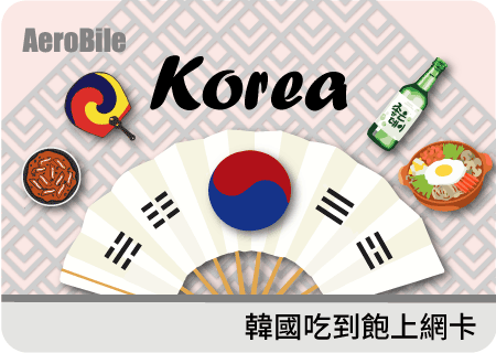 Korea Sim card 5days